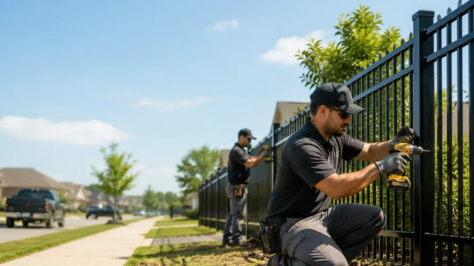 Metal Fence Installation in De Graff, OH